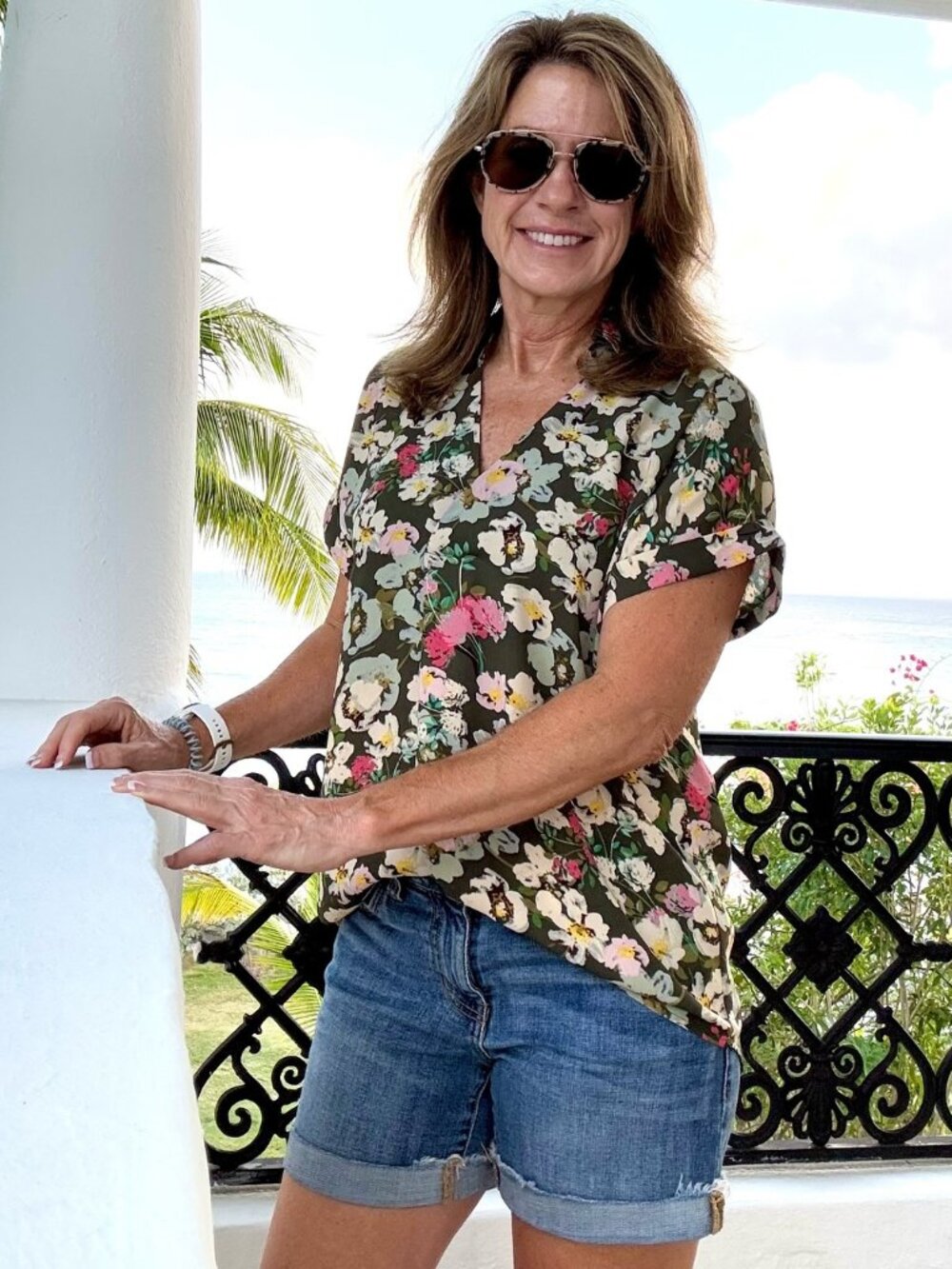Cabi 6717 Replay Top Spring 2025 XSmall EUC